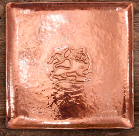 Plate "Lut-beast". Glossy