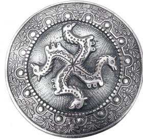 Cast brooch "Solstice"