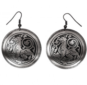 Earrings "Suzdal lion"