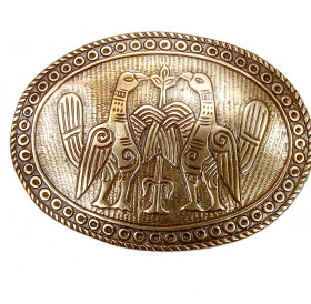 Brooch "Adorable doves"