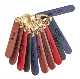 Набор брелоков для ключей "Работа"