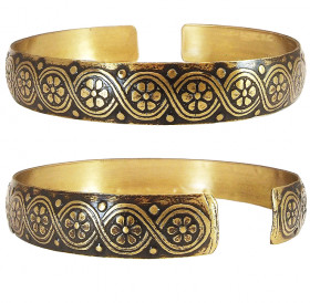 Bracelet "Flowers and grains"