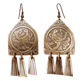 Noisy earrings "Gorlitsa"