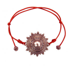 Bracelet-lace "Sun seeds"