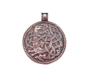 Cast pendant "Unknown animal"