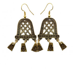 Earrings "Spring field"