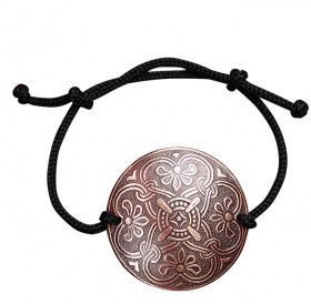 Bracelet-lace "Prosperity". Embossing