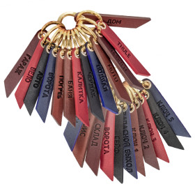 Большой набор брелоков для ключей