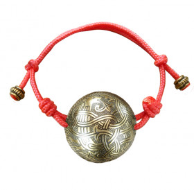 Spherical lace bracelet "Unknown animal"