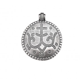 Cast pendant "Prosperous Cross"