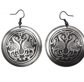 Earrings "Suzdal pigeons"
