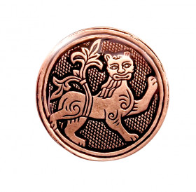 Magnet "Lion with a flourishing tail"