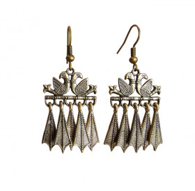 Earrings "Pair of pigeons"