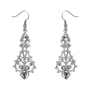 Slotted earrings "Charm"