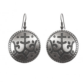 Earrings "Prosperous Cross"