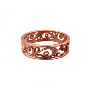 Ring "Ruslana" slotted untinted