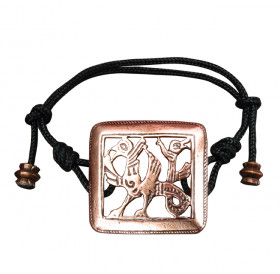 Bracelet-lace "Double-headed griffin"
