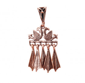 Pendant "A pair of pigeons"