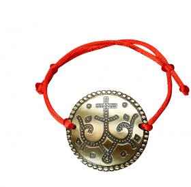 Bracelet-lace "Prosperous cross"