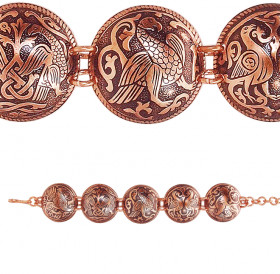Bracelet "Suzdal animals and birds"