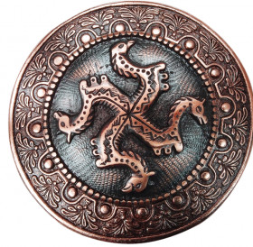 Cast brooch "Solstice"