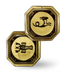 MAGNETS WITH ZODIAC SIGNS