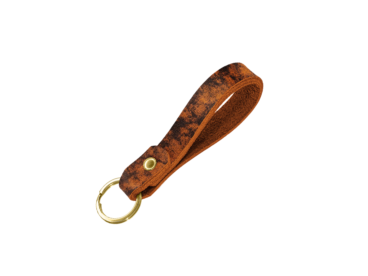 Брелок узкий натуральная кожа LOFT