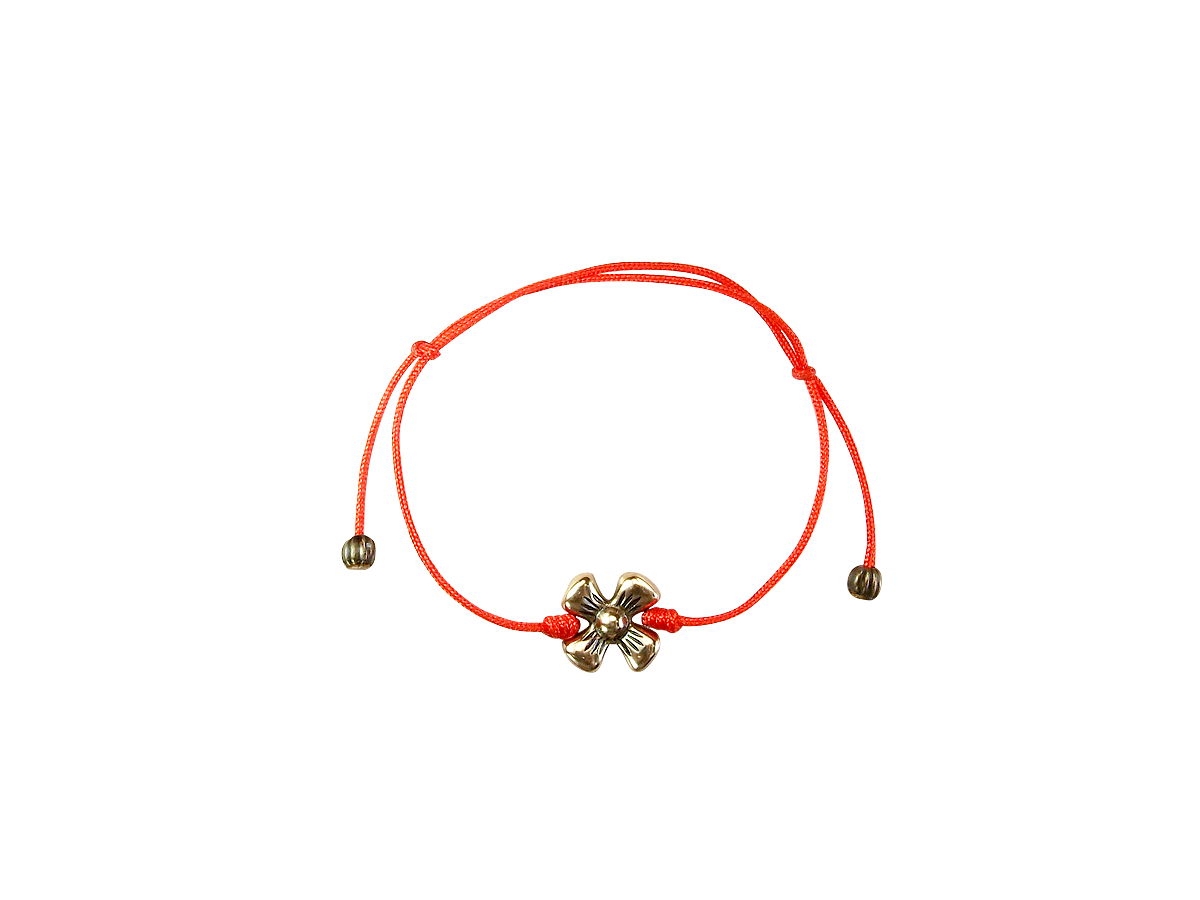 Bracelet-lace "Four-leaf"
