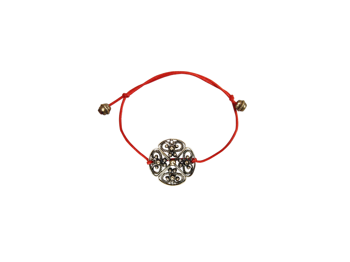 Bracelet-lace "Peony"