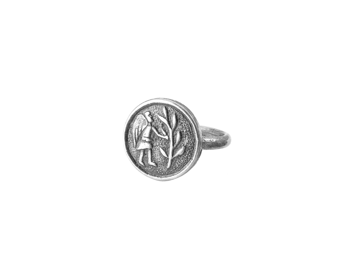 Ring "Angel Planting a Tree"