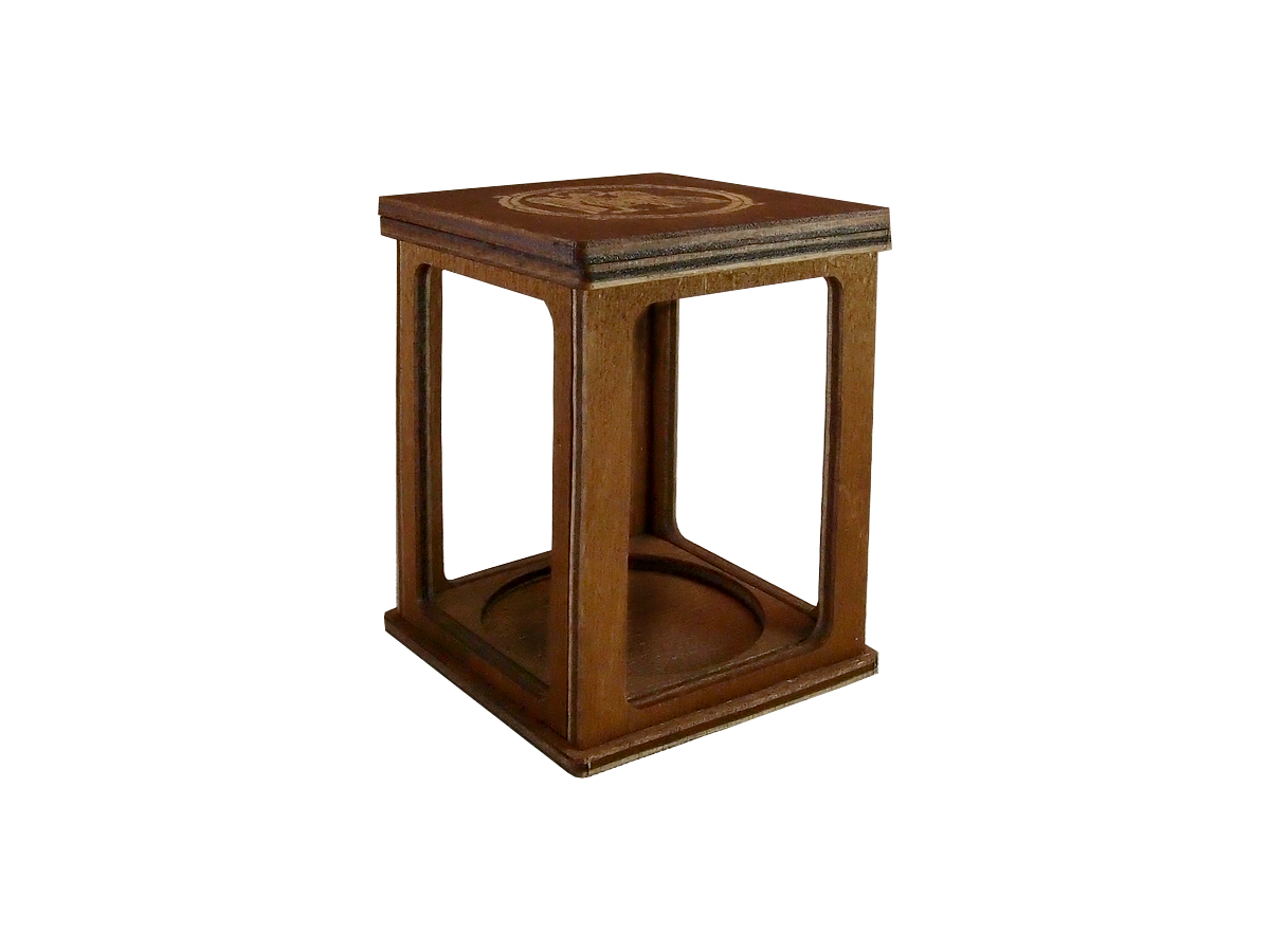Souvenir box-20 for the Millennium Monument of Russian Statehood. Wood.