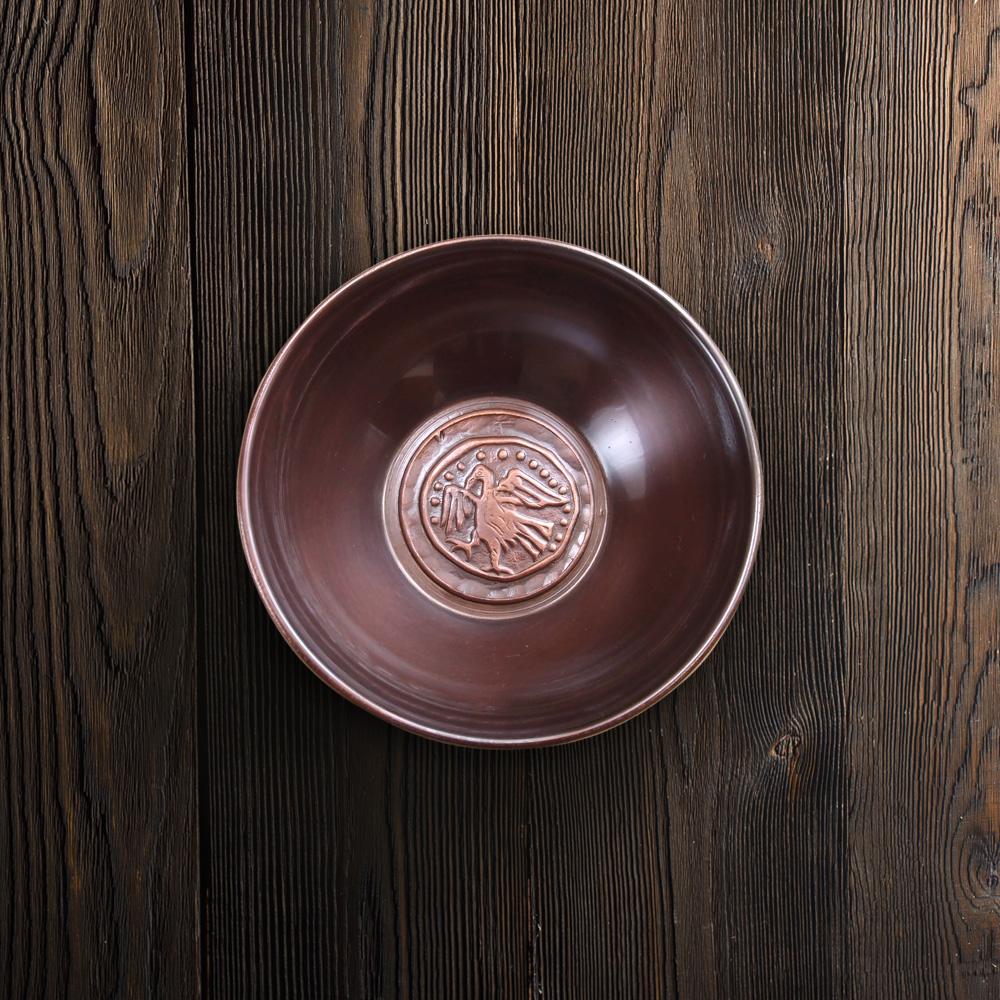 A bowl with a bird. Series "Act seals of Ancient Russia X-XV centuries."