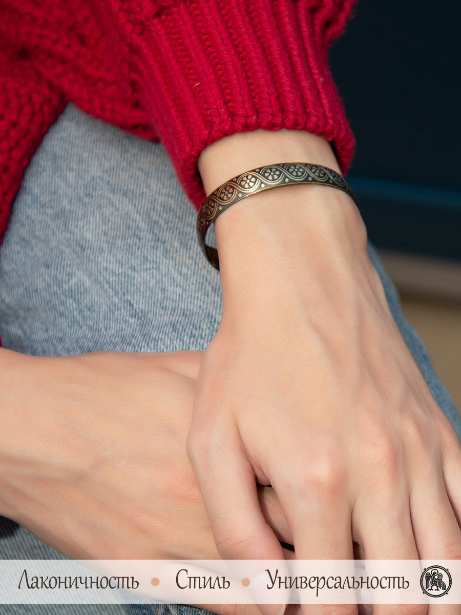 Bracelet "Flowers and grains"