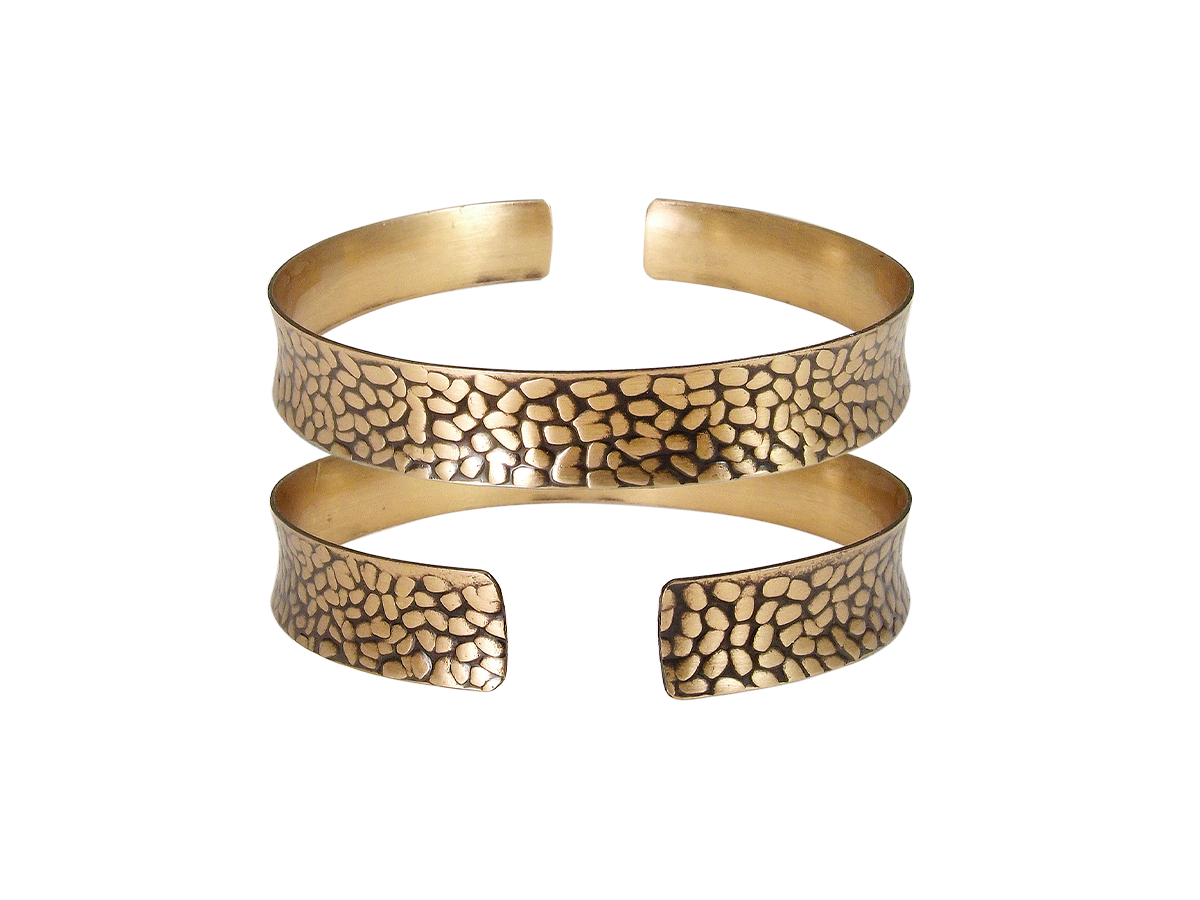 Concave bracelet "Pebbles"
