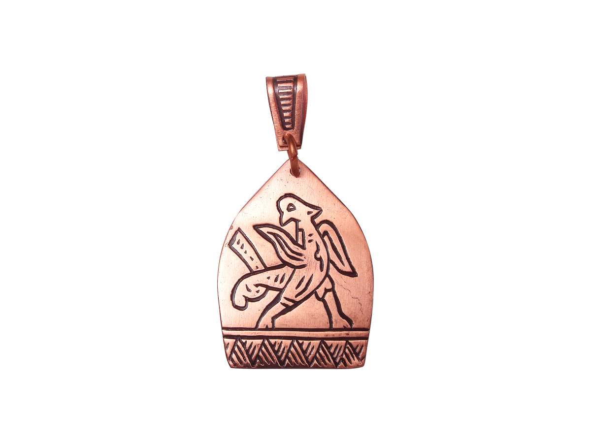 Pendant "Walking bird"