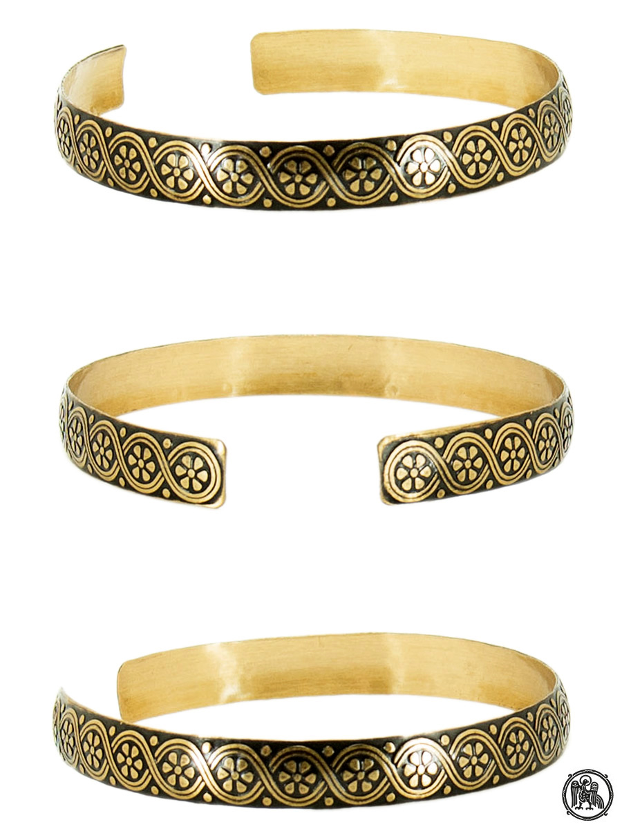 Bracelet "Flowers and grains"