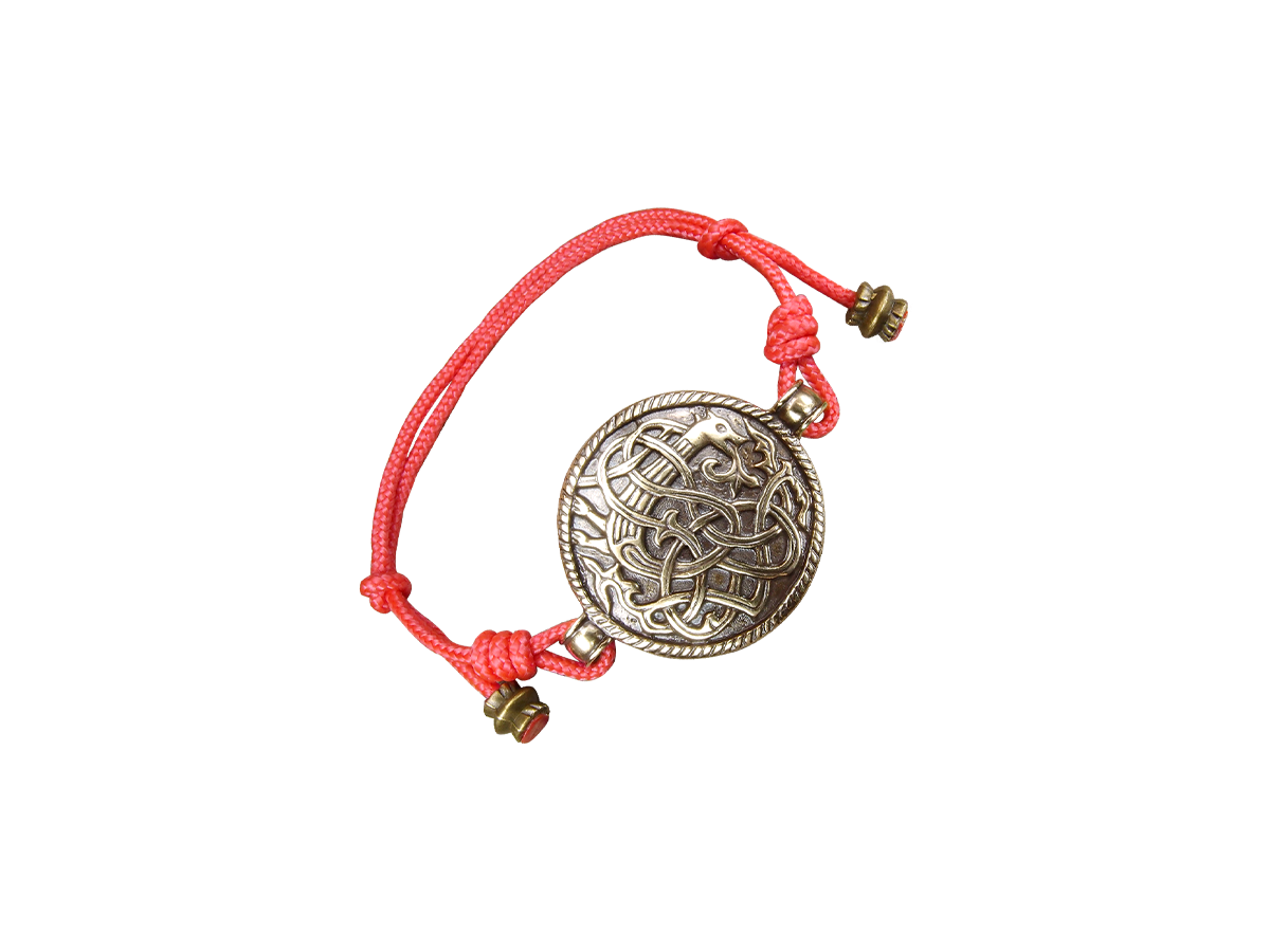 Bracelet-cord "Unknown animal" No. 2