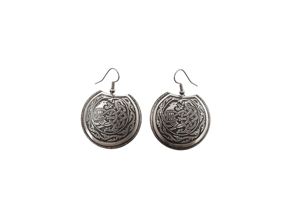 Earrings "Unknown Beast"