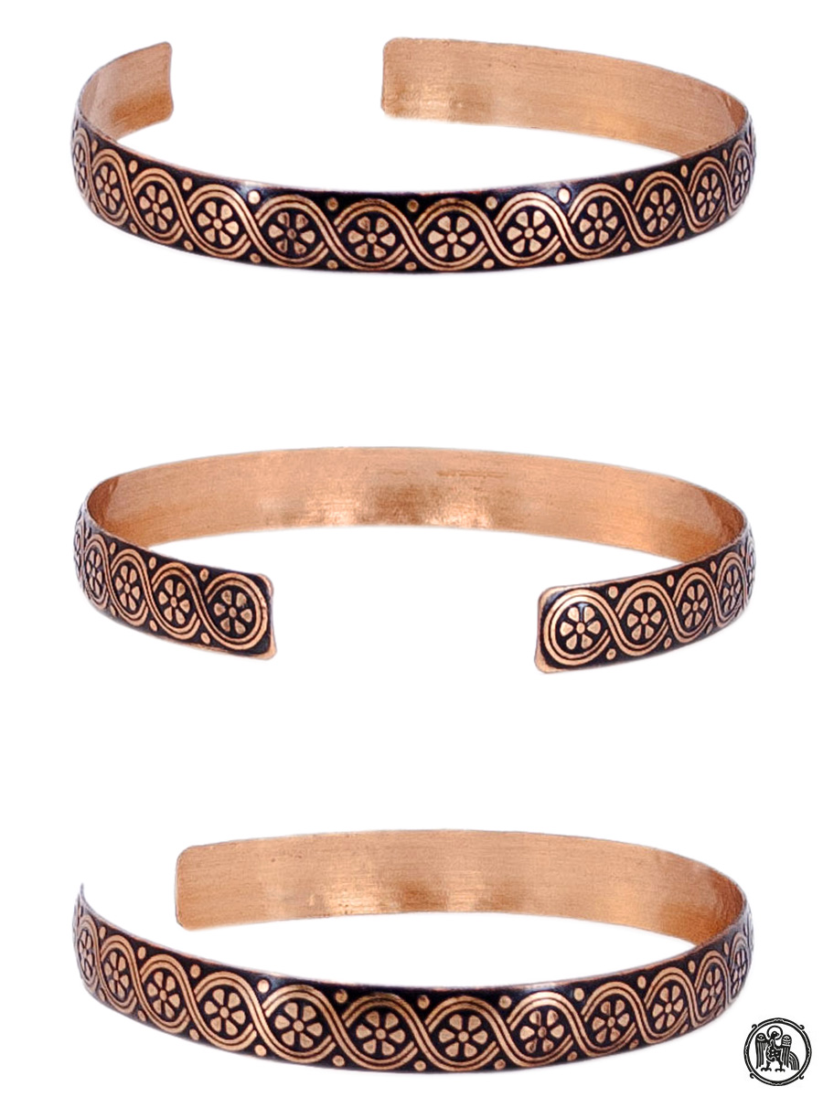Bracelet "Flowers and grains"