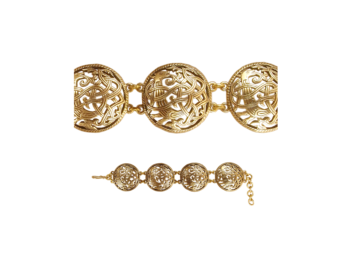 Slotted bracelet "Unknown animal"