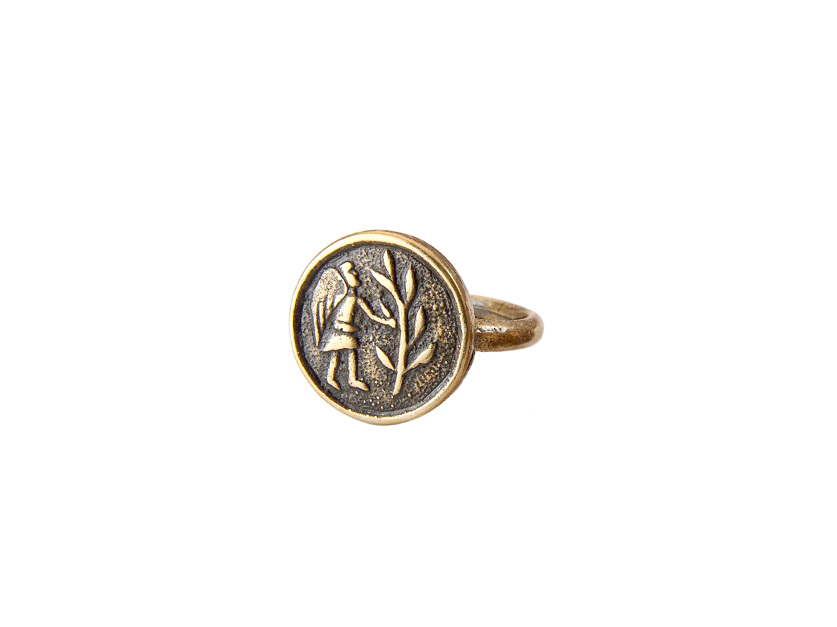 Ring "Angel Planting a Tree"