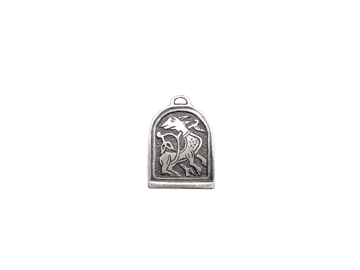 Cast pendant "Wonderful beast"
