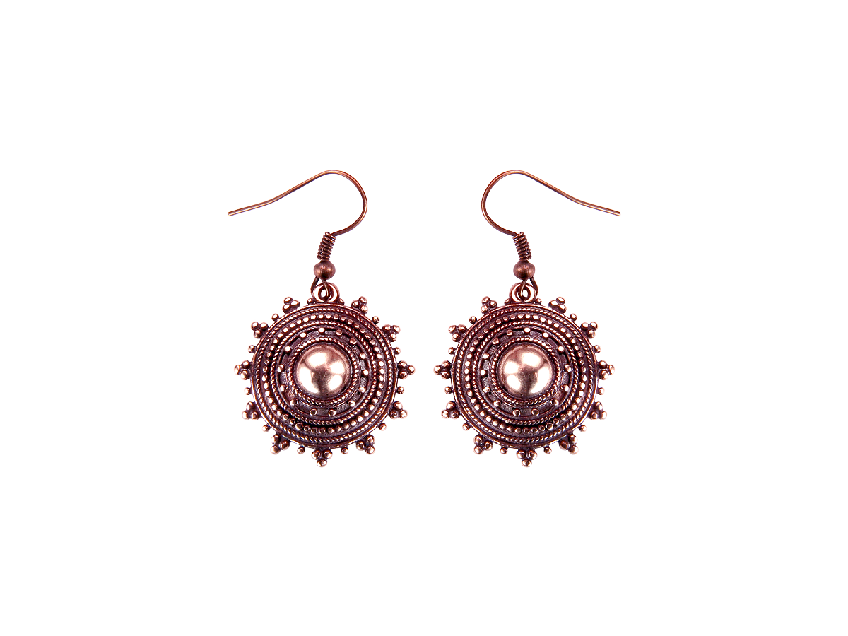 Earrings "Sunseeds"