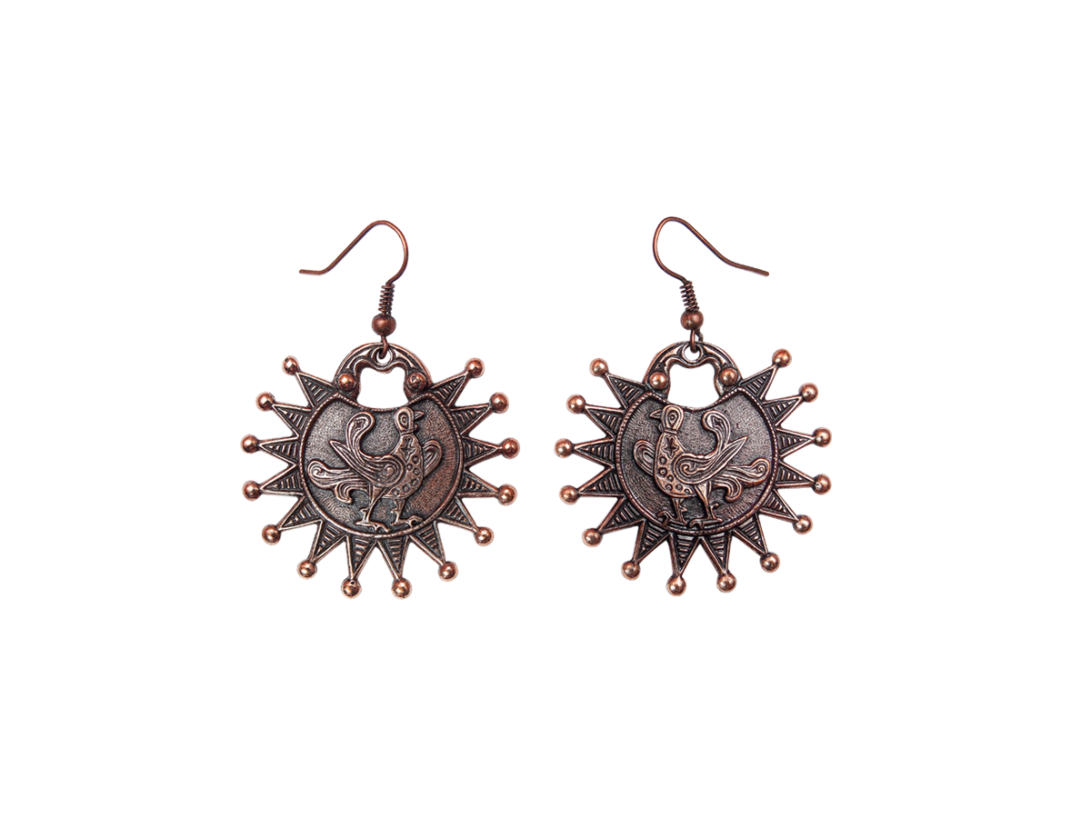 Earrings "Prince-birds"