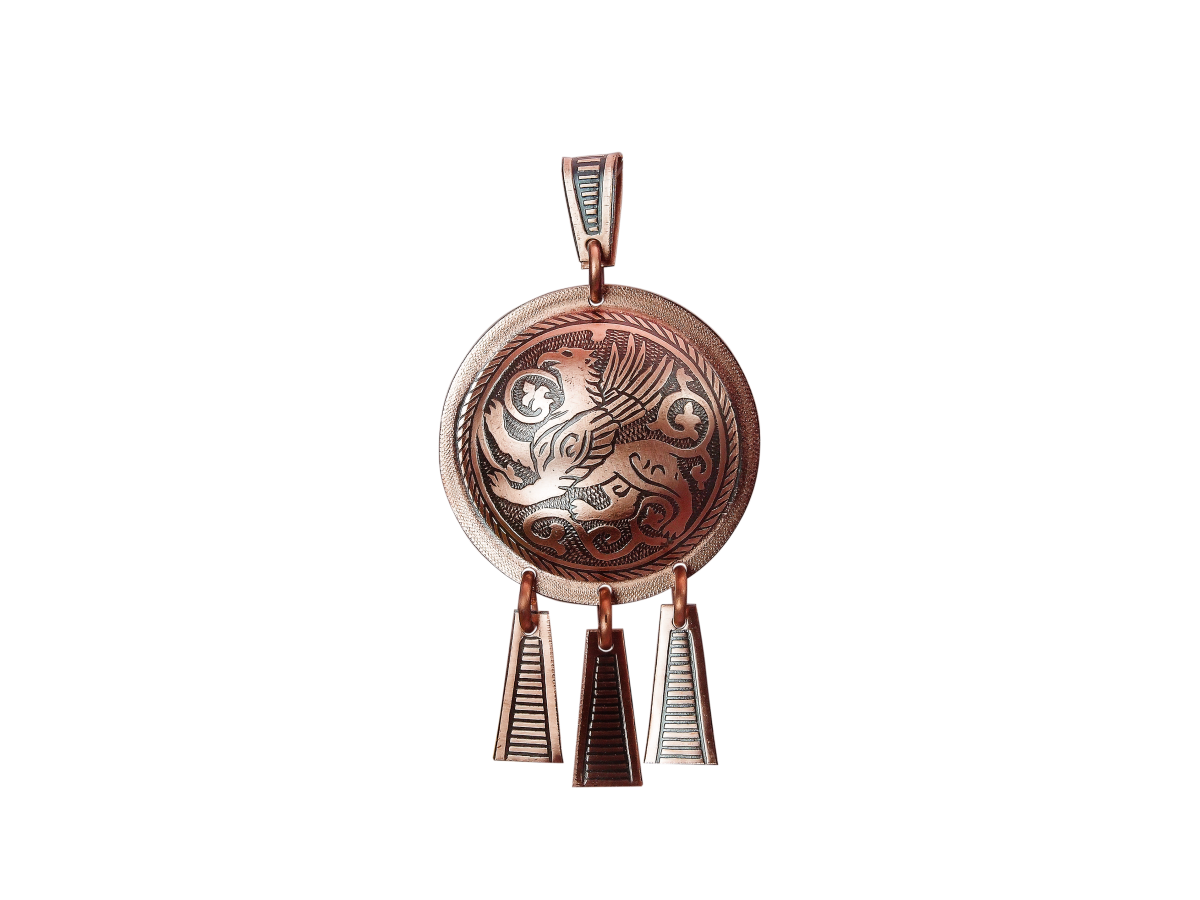 Noisy pendant "Suzdal Griffin"