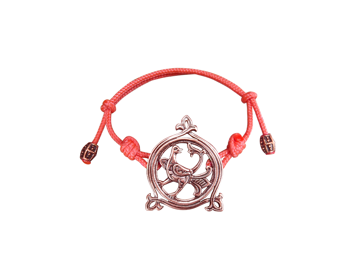 Bracelet-lace "Turtle-dove"