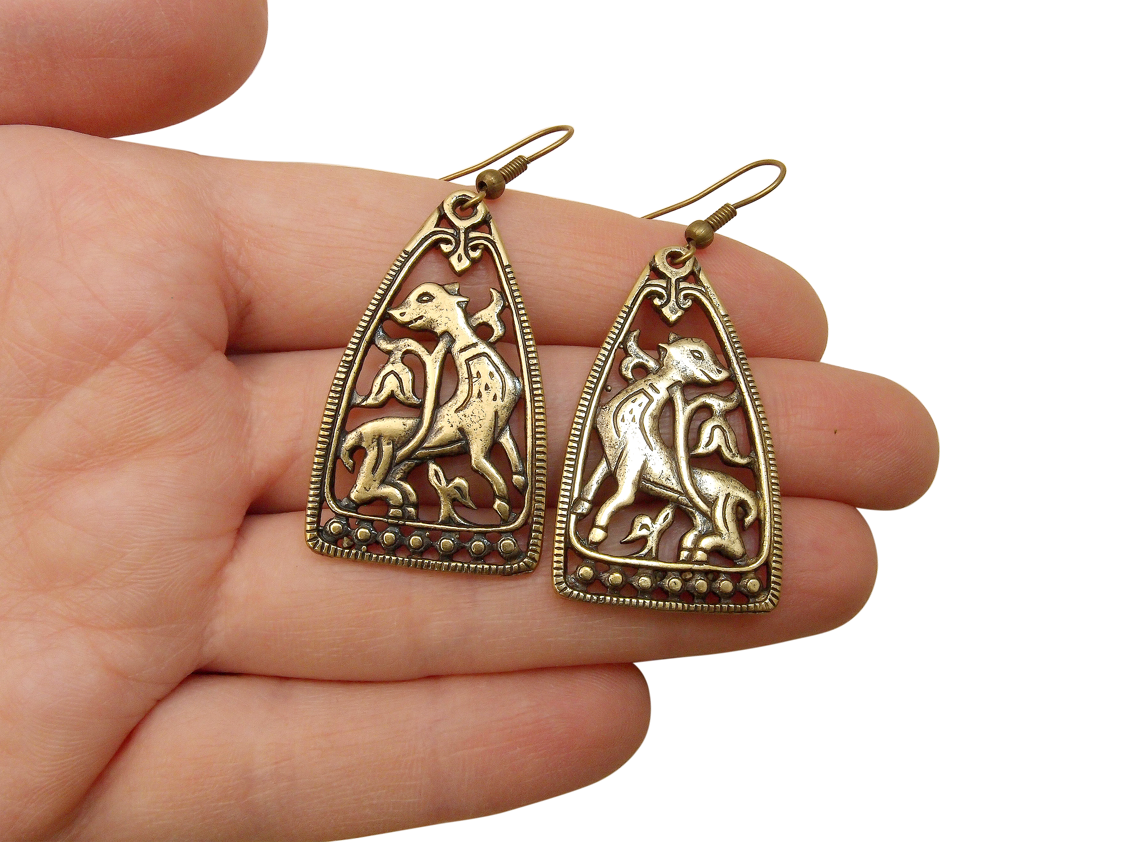 Earrings "Wonderful beast"