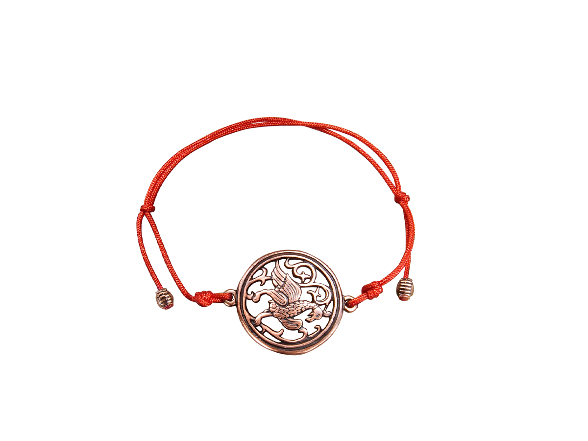 Bracelet-lace "Suzdal bird"