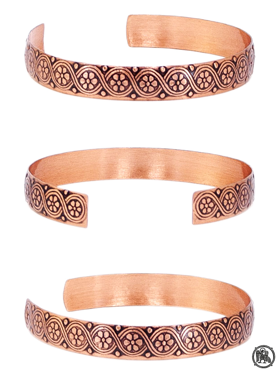 Bracelet "Flowers and grains"