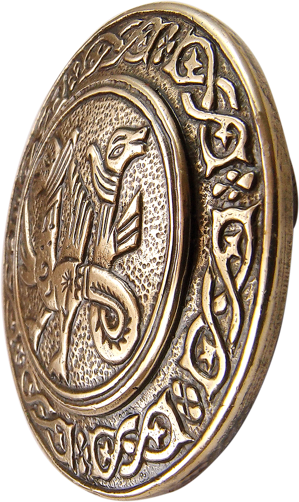Brooch "Two-headed griffin"